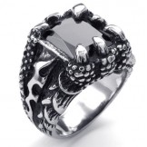 Luxuriant in Design Delicate Colors Stable Quality Titanium Ring