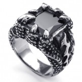Luxuriant in Design Delicate Colors Stable Quality Titanium Ring