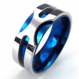 Elegant Shape Beautiful in Colors Reliable Quality Titanium Ring