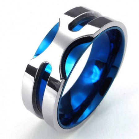 Elegant Shape Beautiful in Colors Reliable Quality Titanium Ring