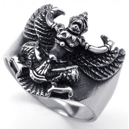 Attractive Design Color Brilliancy Reliable Quality Titanium Ring