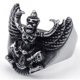 Attractive Design Color Brilliancy Reliable Quality Titanium Ring