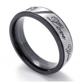 Deft Design Color Brilliancy Reliable Reputation Titanium Ring
