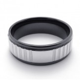 Skillful Manufacture Color Brilliancy High Quality Titanium Ring