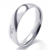 Elegant Shape Color Brilliancy Excellent Quality Titanium Ring