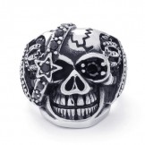 Rational Construction Color Brilliancy High Quality Titanium Ring