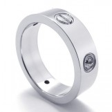 Skillful Manufacture Color Brilliancy Superior Quality Titanium Ring