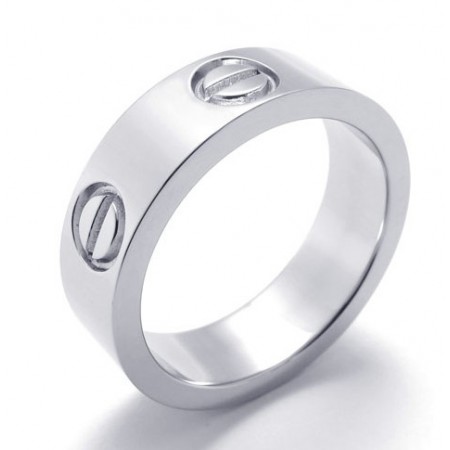 Various Styles Delicate Colors Superior Quality Titanium Ring