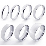 Beautiful Design Color Brilliancy Reliable Quality Titanium Ring