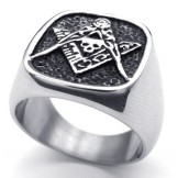 Sophisticated Technology Color Brilliancy Have a Long Story Titanium Ring