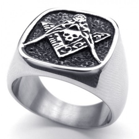 Sophisticated Technology Color Brilliancy Have a Long Story Titanium Ring