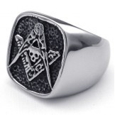 Sophisticated Technology Color Brilliancy Have a Long Story Titanium Ring