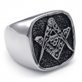 Sophisticated Technology Color Brilliancy Have a Long Story Titanium Ring