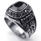 Fashionable Patterns Color Brilliancy The Queen of Quality Titanium Ring