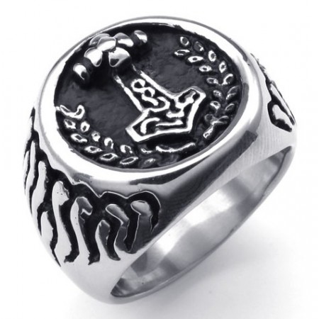 Deft Design Delicate Colors Stable Quality Titanium Ring