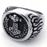 Deft Design Delicate Colors Stable Quality Titanium Ring