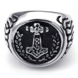 Deft Design Delicate Colors Stable Quality Titanium Ring