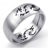 Latest Technology Color Brilliancy Stable Quality Titanium Ring