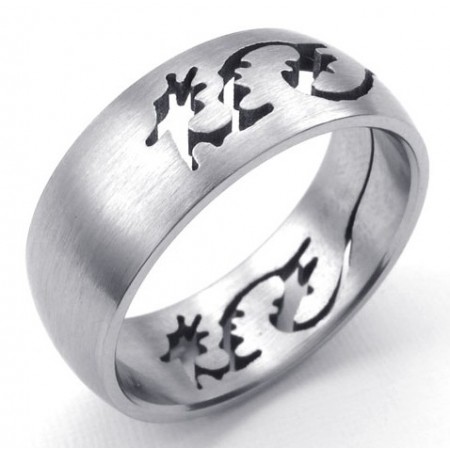 Latest Technology Color Brilliancy Stable Quality Titanium Ring