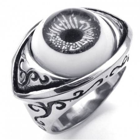 Various Styles Delicate Colors Stable Quality Titanium Ring