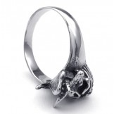 Professional Design Delicate Colors Stable Quality Titanium Ring