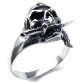 Professional Design Delicate Colors Stable Quality Titanium Ring