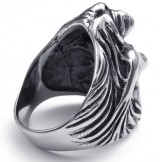 Attractive Design Delicate Colors High Quality Titanium Ring