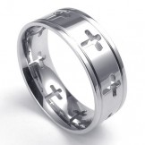 Beautiful Design Color Brilliancy Excellent Quality Titanium Ring