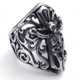 Sophisticated Technology Delicate Colors High Quality Titanium Ring