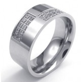 Luxuriant in Design  Color Brilliancy Reliable Quality Titanium Ring