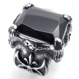 Attractive Design Color Brilliancy Stable Quality Titanium Ring