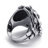 Skillful Manufacture Color Brilliancy Stable Quality Titanium Ring