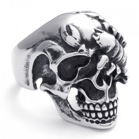 Professional Design Color Brilliancy Stable Quality Titanium Ring