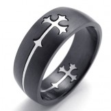 Deft Design Delicate Colors High Quality Titanium Ring 