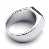 Rational Construction Color Brilliancy Excellent Quality Titanium Ring