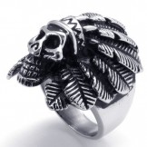 Attractive Design Delicate Colors Excellent Quality Titanium Ring 