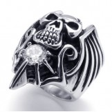 Finely Processed Color Brilliancy Wide Varieties Titanium Ring