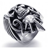 Finely Processed Color Brilliancy Wide Varieties Titanium Ring