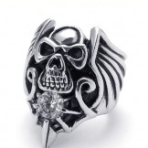 Finely Processed Color Brilliancy Wide Varieties Titanium Ring