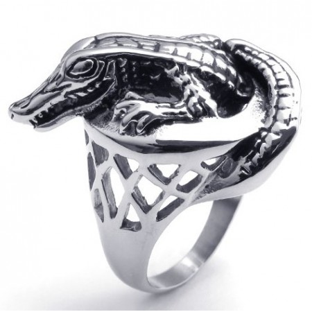 Sophisticated Technology Delicate Colors to Have a Long Story Titanium Ring