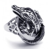 Sophisticated Technology Delicate Colors to Have a Long Story Titanium Ring