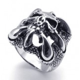 Finely Processed Delicate Colors to Have a Long Standing Reputation Titanium Ring