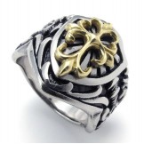 Fashionable Patterns Color Brilliancy Superior Quality Titanium Ring