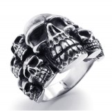 Modern Design Color Brilliancy Excellent Quality Titanium Ring