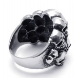 Modern Design Color Brilliancy Excellent Quality Titanium Ring