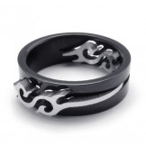 Latest Technology Delicate Colors Durable in Use Titanium Ring