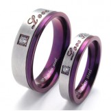 Sophisticated Technology Beautiful in Colors Superior Quality Titanium Ring