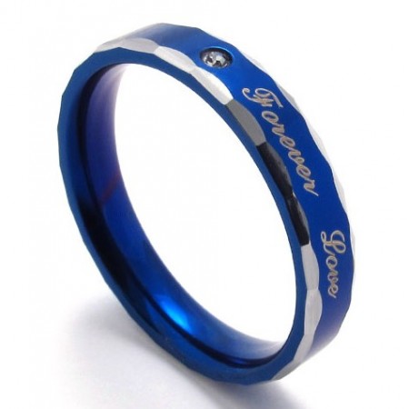 Sophisticated Technology Beautiful in Colors High Quality Titanium Ring