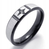 Rational Construction Color Brilliancy Reliable Reputation Titanium Ring