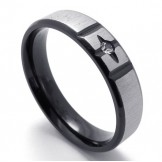 Rational Construction Color Brilliancy Reliable Reputation Titanium Ring